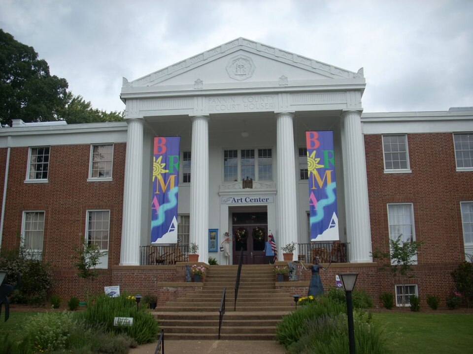 Photograph of Fannin County Courthouse