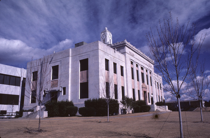 Photograph of Old Hall County Courthouse