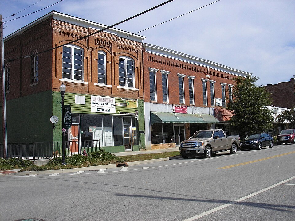 Photograph of Downtown Millen Historic District