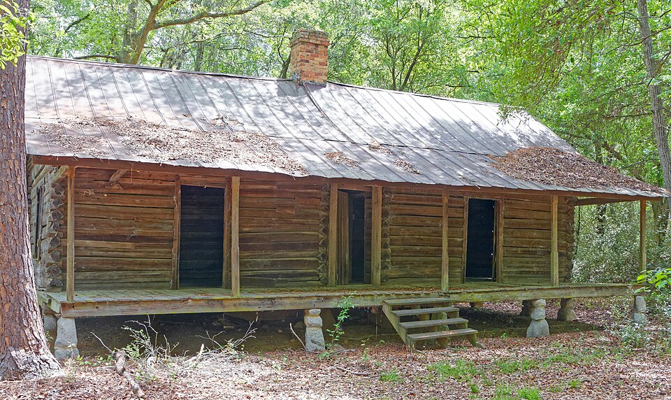 Photograph of John Rountree Log House
