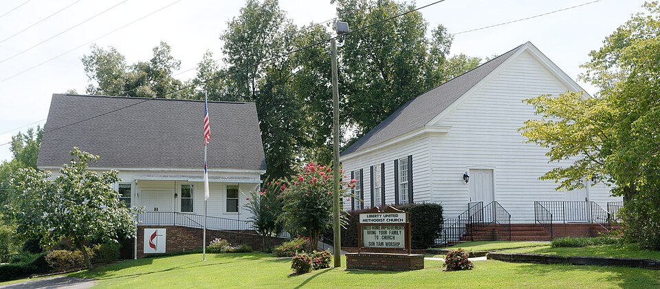 Photograph of Liberty Methodist Church