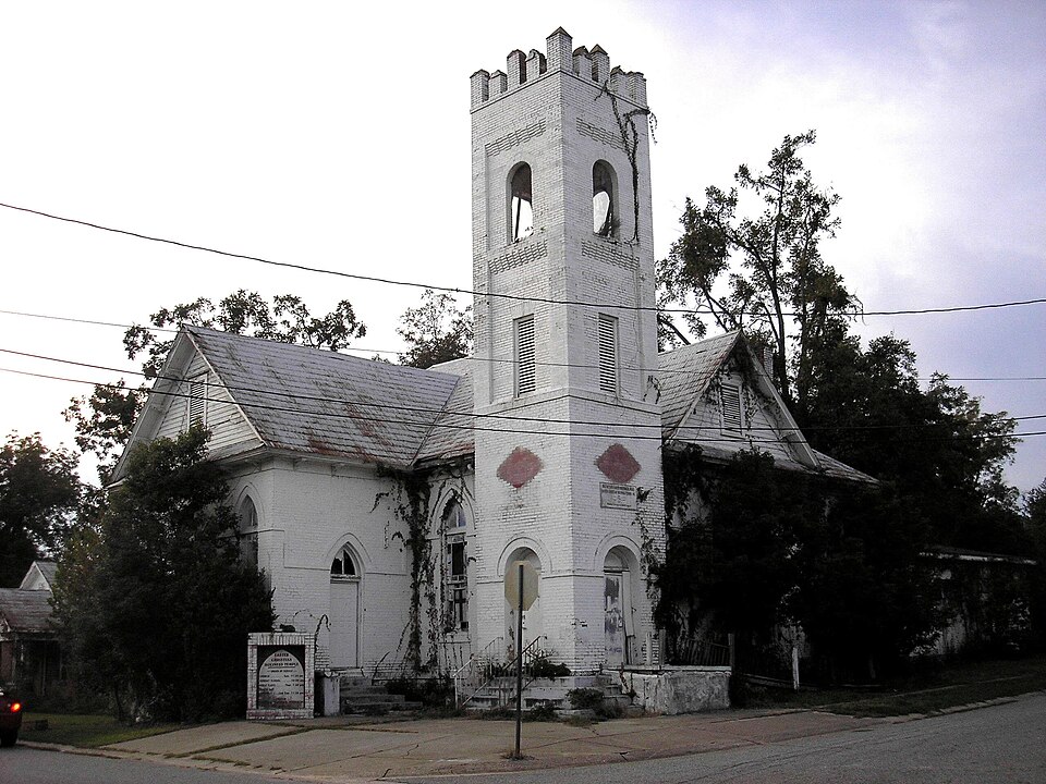 Photograph of Mother Easter Baptist Church and Parsonage