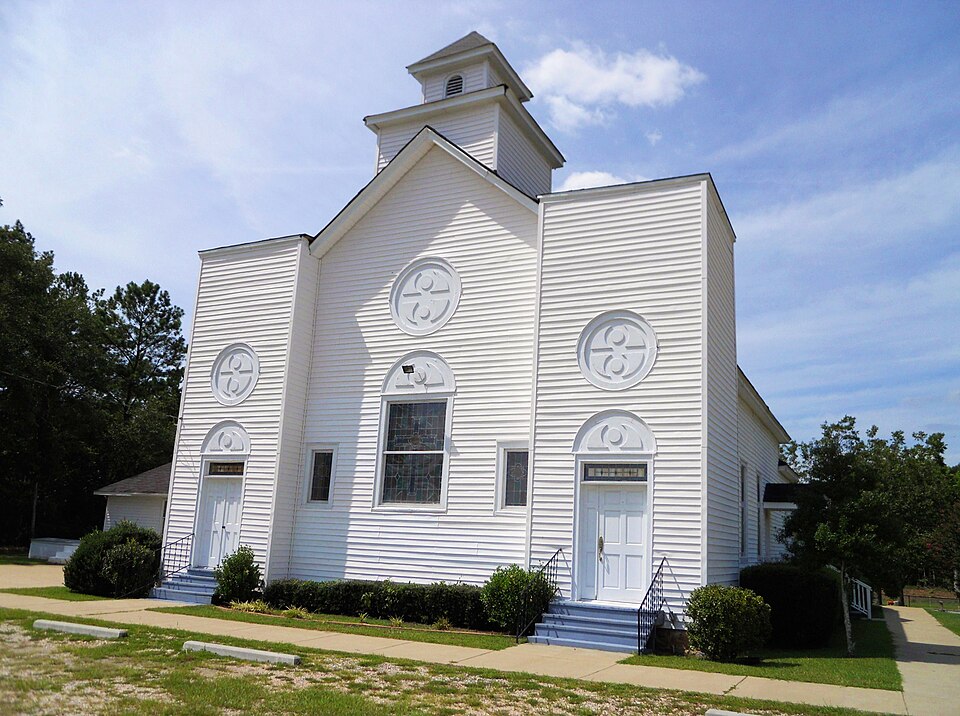 Photograph of Sunnyside School-Midway Baptist Church and Midway Cemetery Historic District