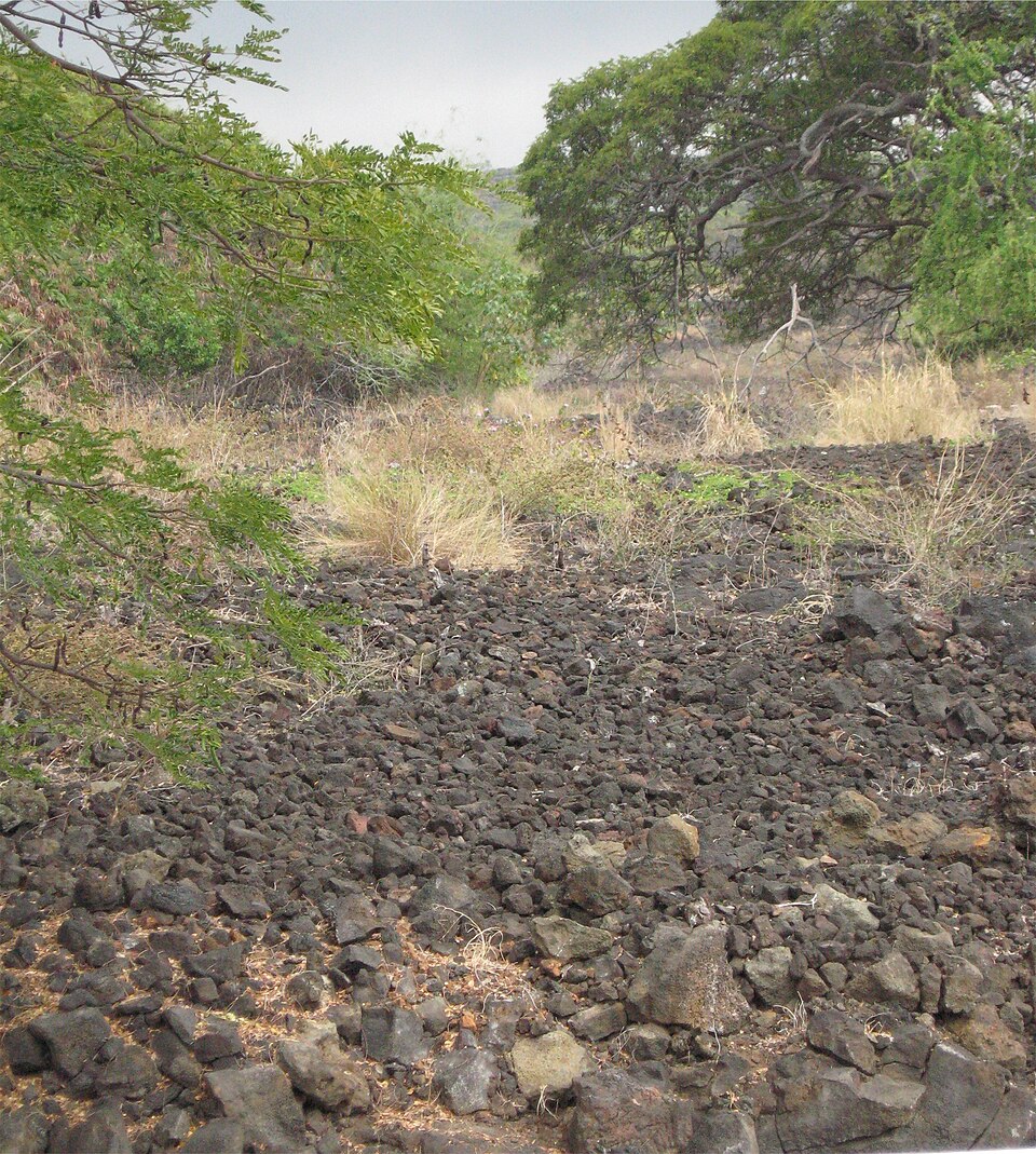 Photograph of Keauhou Holua Slide