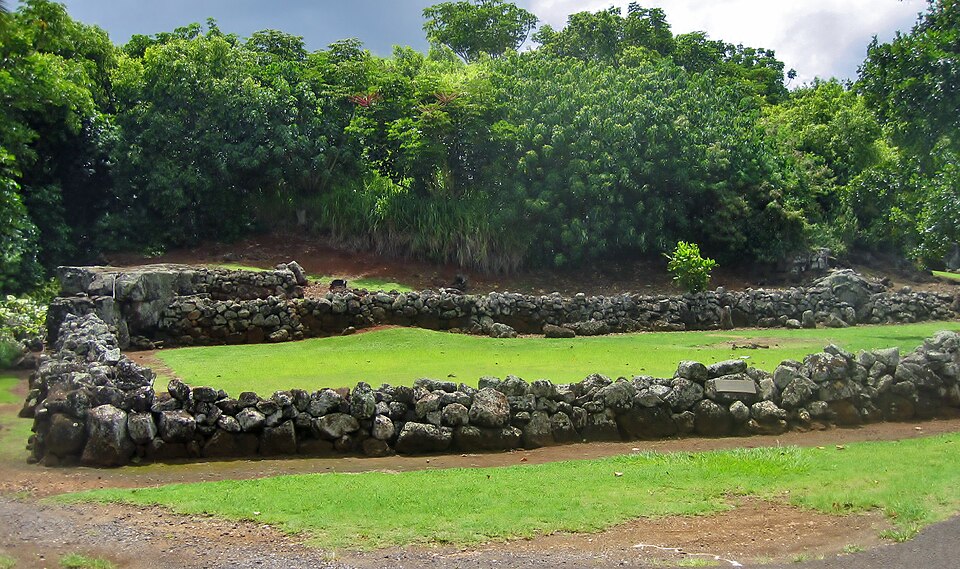 Photograph of Wailua Complex of Heiaus