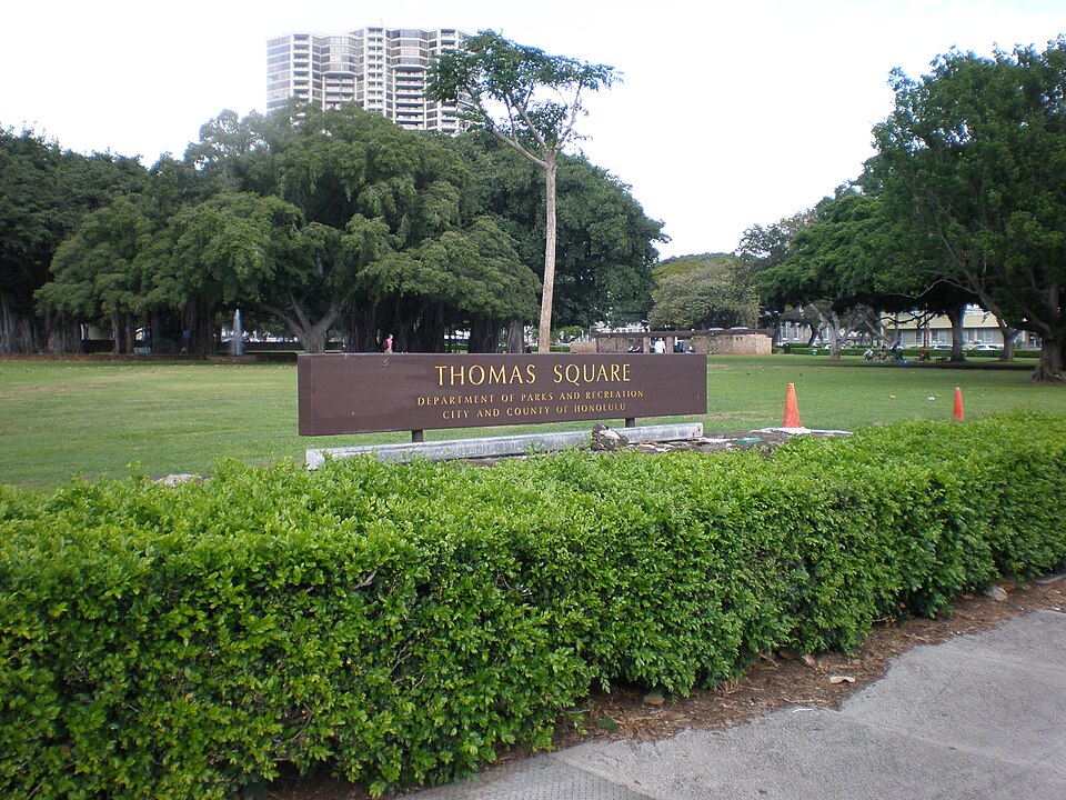 Photograph of Thomas Square