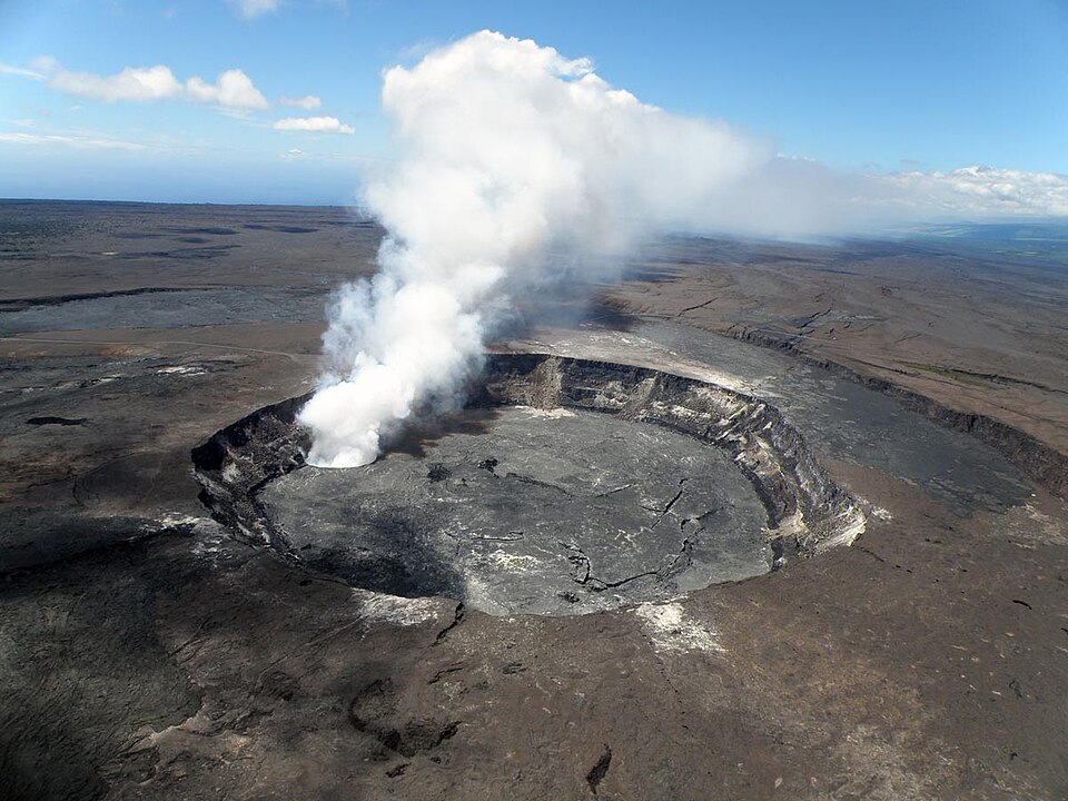 Photograph of Kilauea Caldera