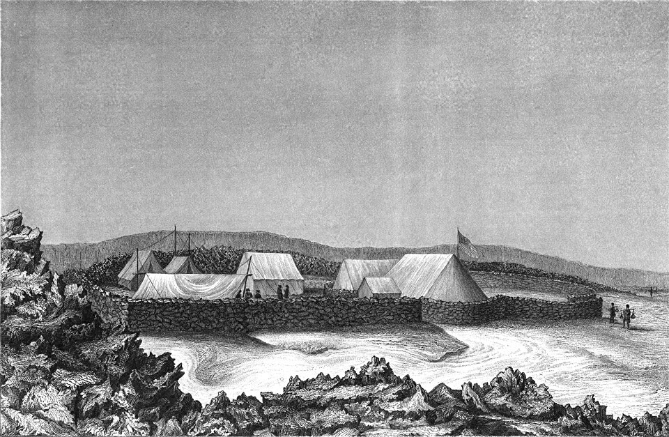 Photograph of Wilkes Campsite
