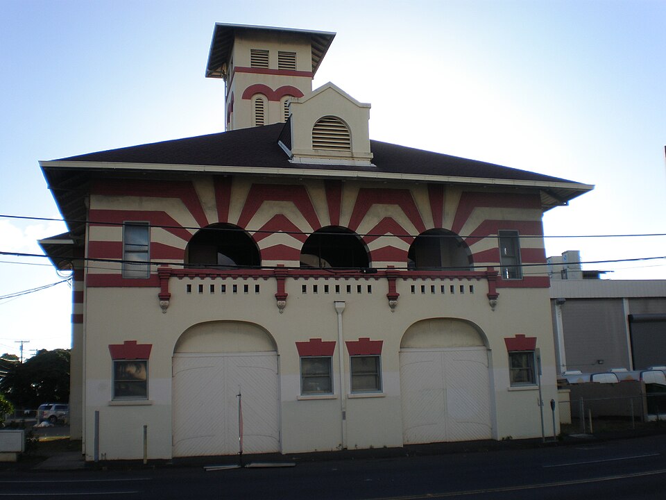 Photograph of Palama Fire Station