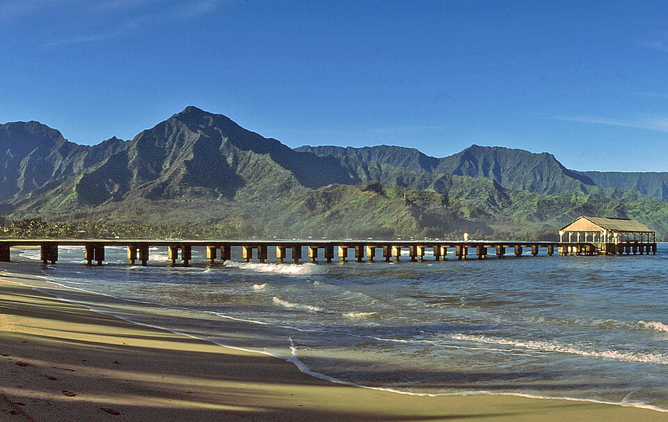 Photograph of Hanalei Pier