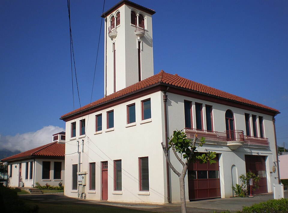 Photograph of Kalihi Fire Station