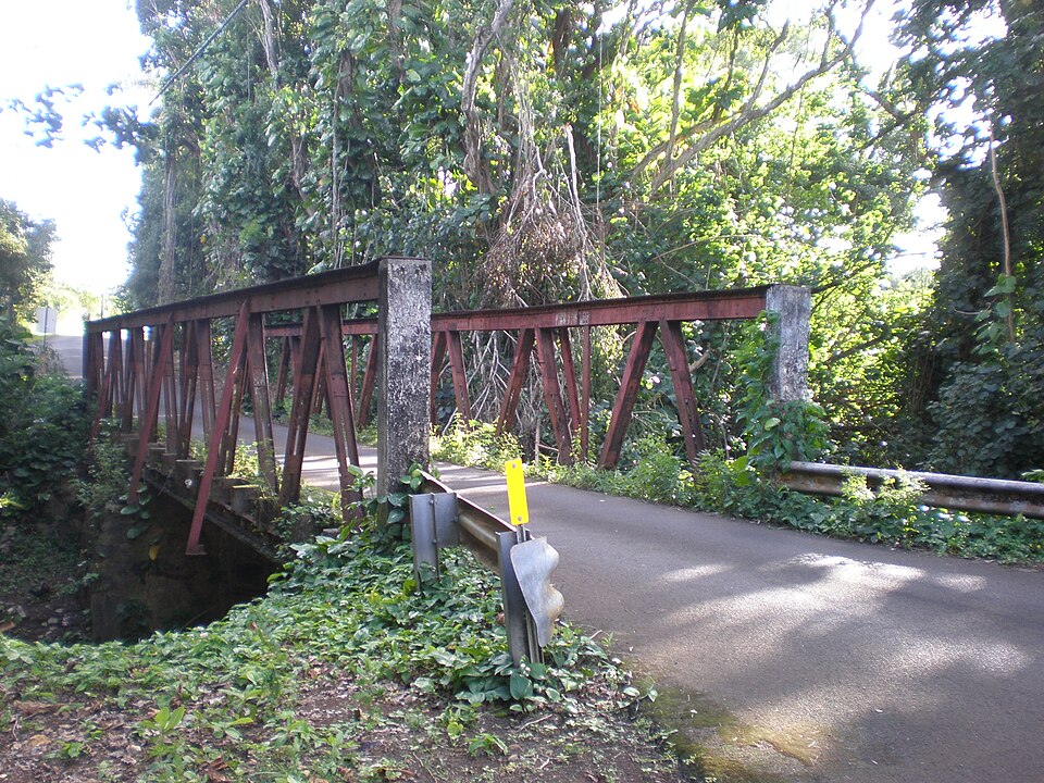 Photograph of Opaekaa Road Bridge
