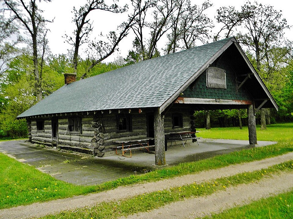 Photograph of Conant's Cabin and Park