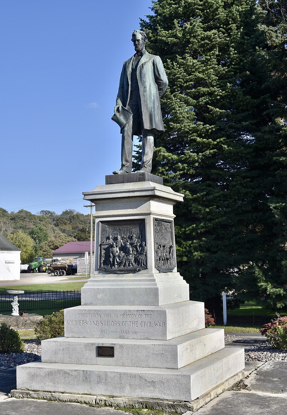 Photograph of Abraham Lincoln Statue and Park