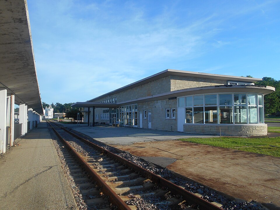 Photograph of Burlington station