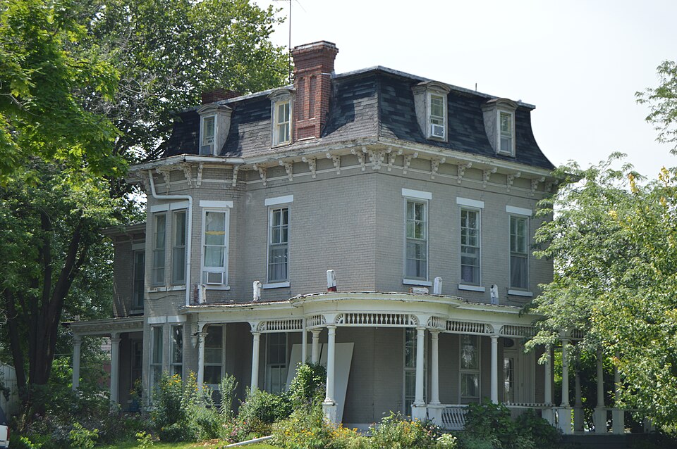 Photograph of Alois and Annie Weber House