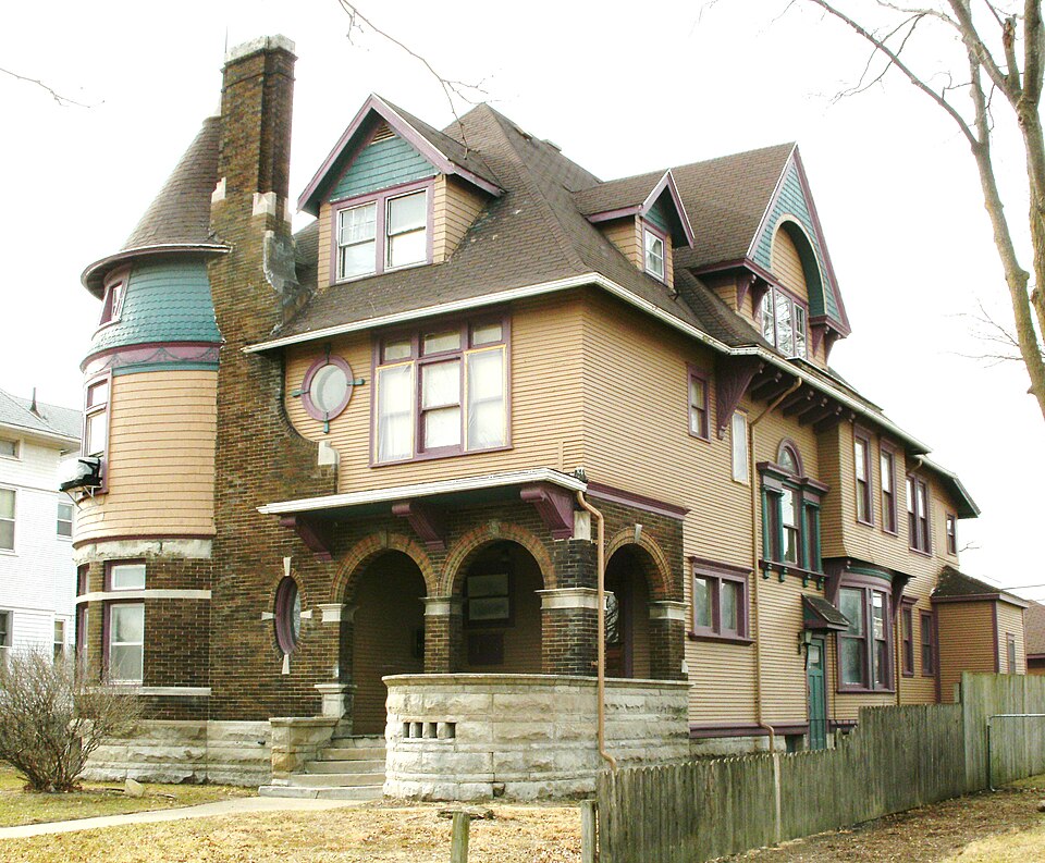 Photograph of Charles W. and Nellie Perkins House