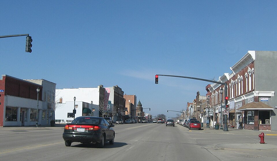 Photograph of Osage Commercial Historic District