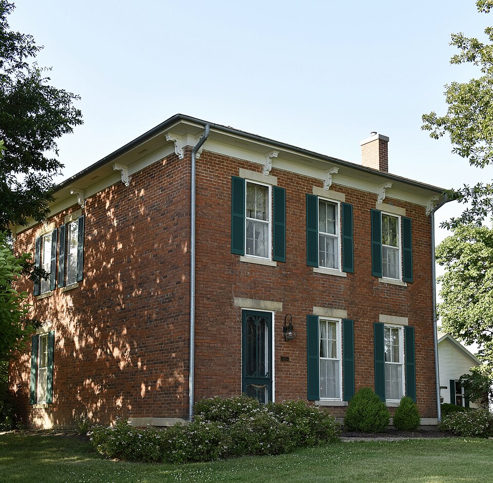 Photograph of John and Lavina Bangs House