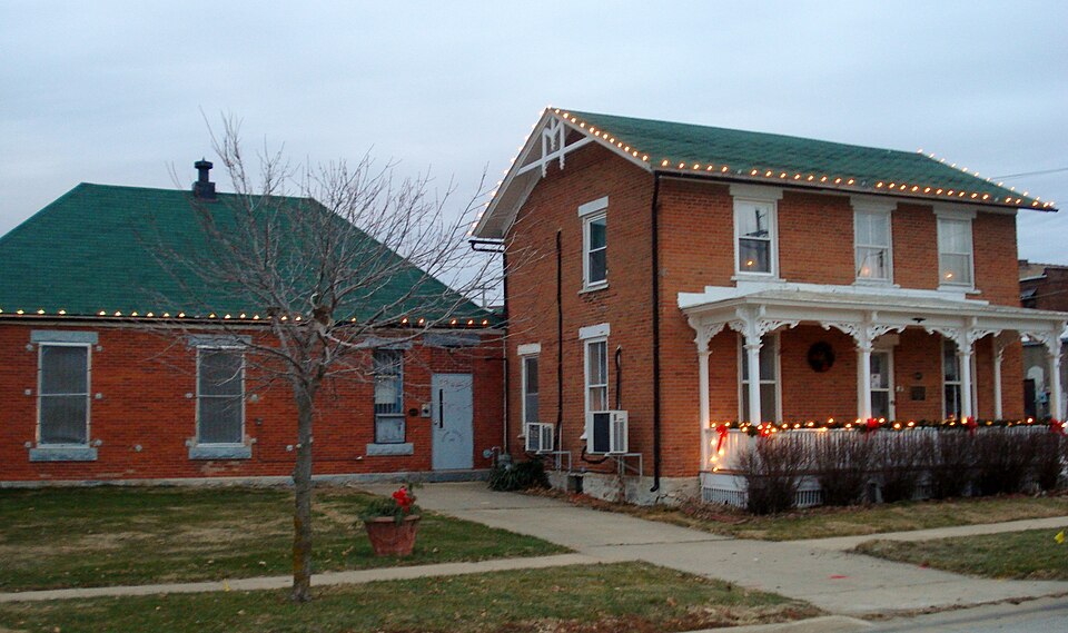 Photograph of Cedar County Sheriff's House and Jail