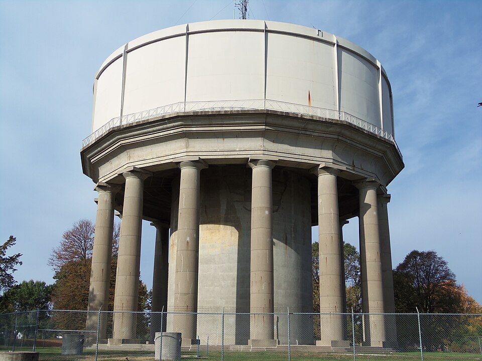 Photograph of Allen Hazen Water Tower