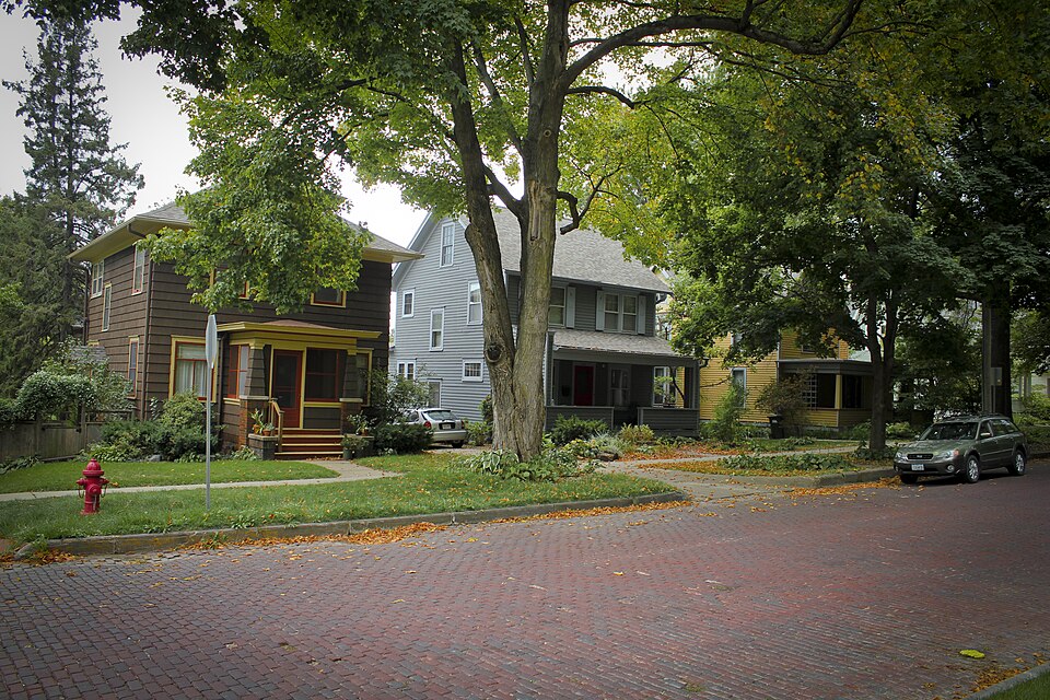 Photograph of Brown Street Historic District