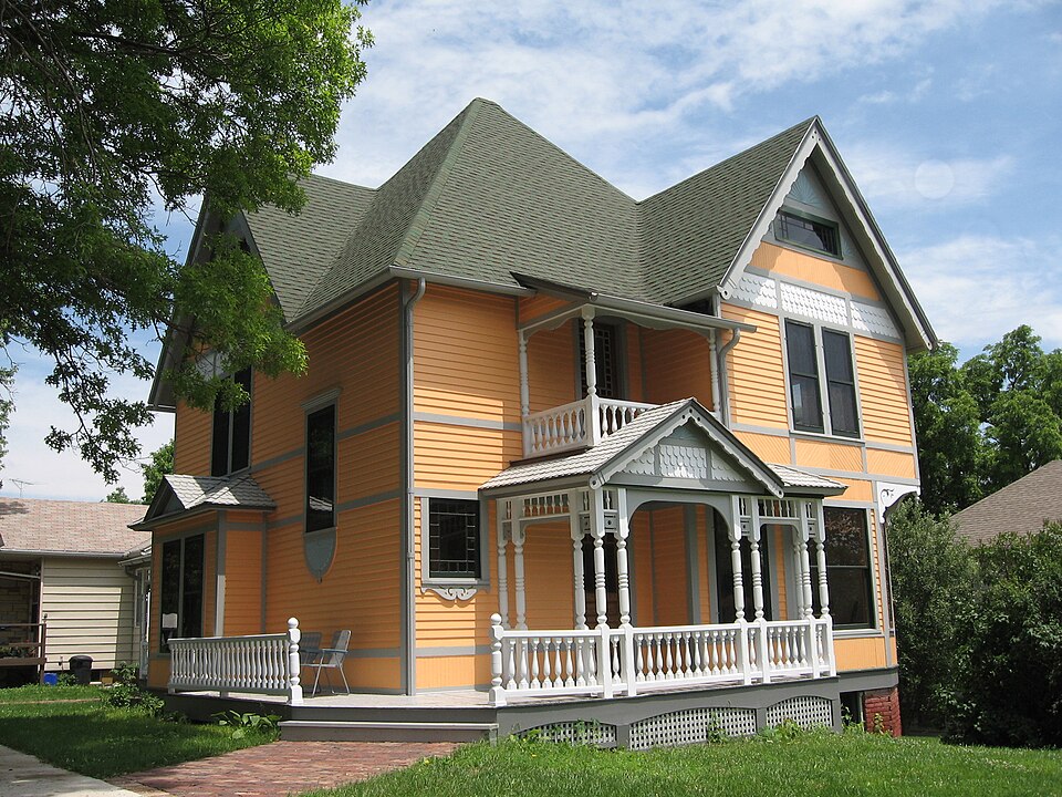 Photograph of Carey House, Denison, Iowa
