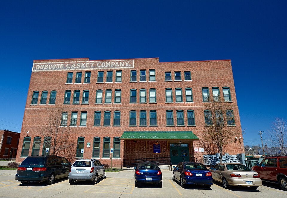 Photograph of Dubuque Casket Company
