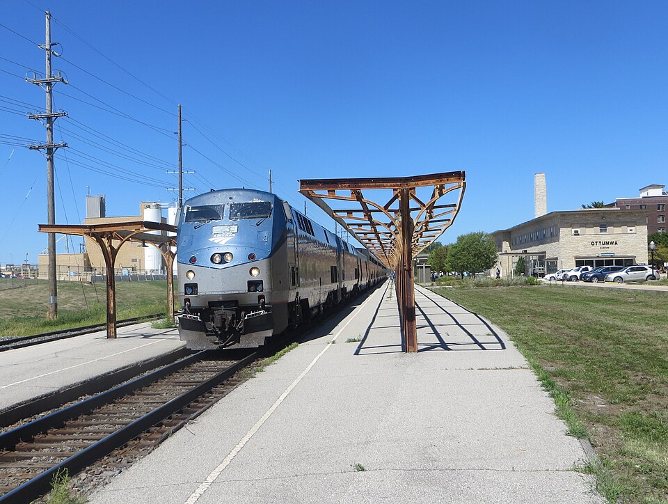 Photograph of Ottumwa station