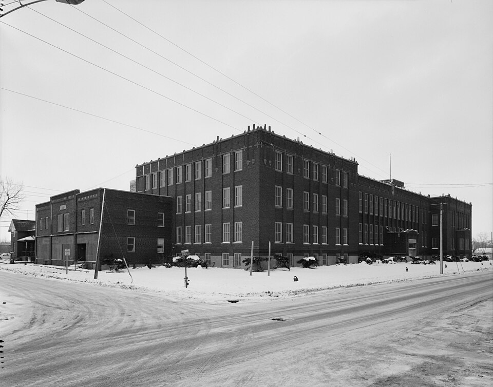 Photograph of Rath Packing Company Administration Building