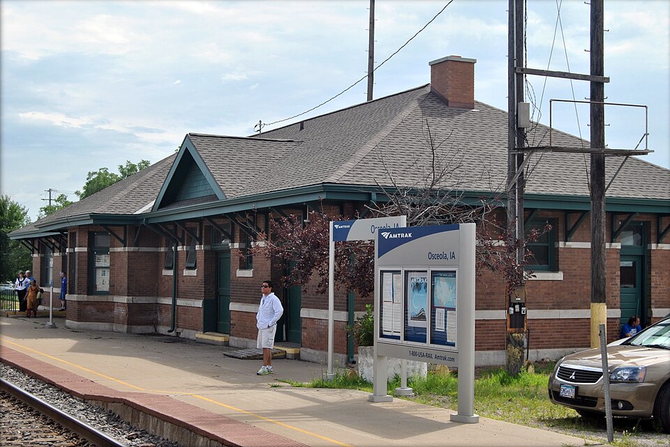 Photograph of Osceola station