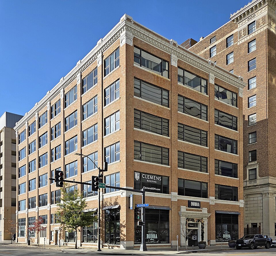 Photograph of Clemens Automobile Company Building
