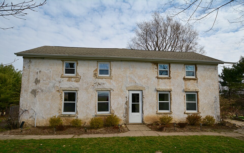 Photograph of John and Marie (Palen) Schrup Farmstead Historic District