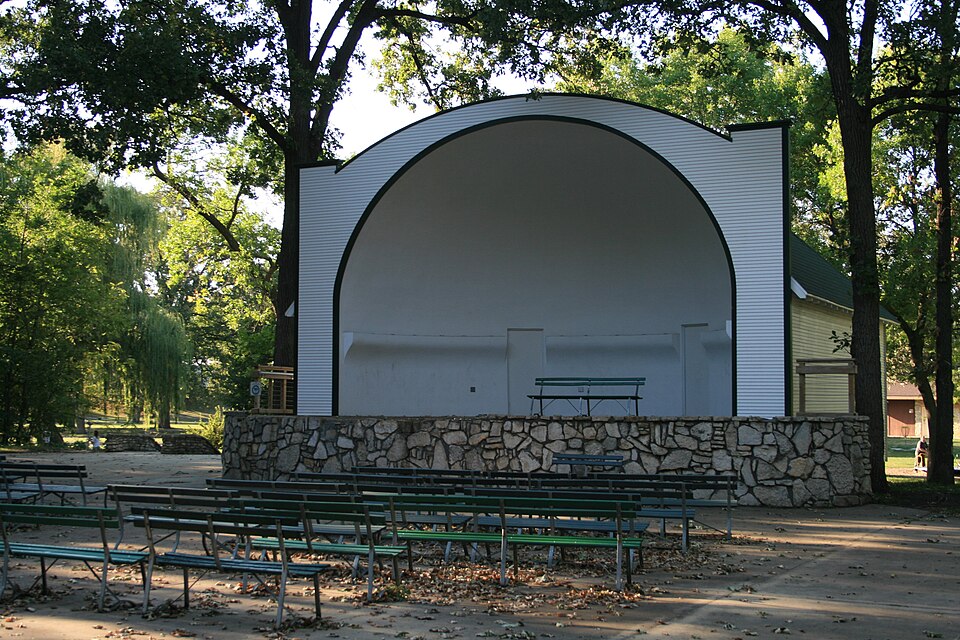 Photograph of East Park Band Shell