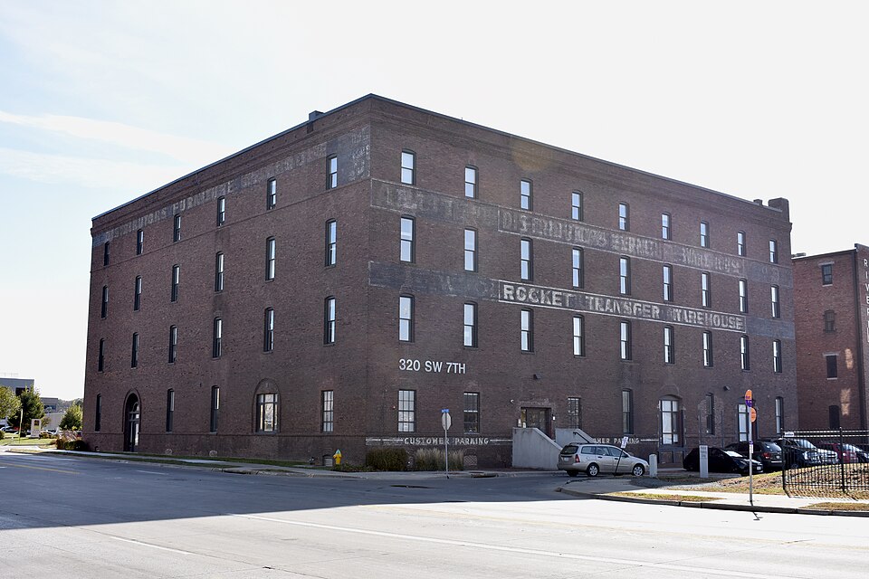 Photograph of Hawkeye Transfer Company Warehouse