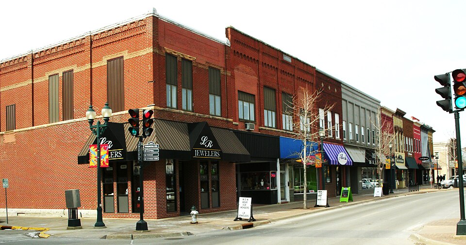Photograph of Cedar Falls Downtown Historic District
