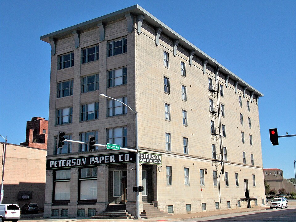 Photograph of Davenport Bag and Paper Company Building