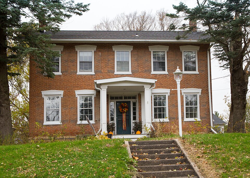 Photograph of Augustus and Elizabeth (Huntsberger) Bauman House