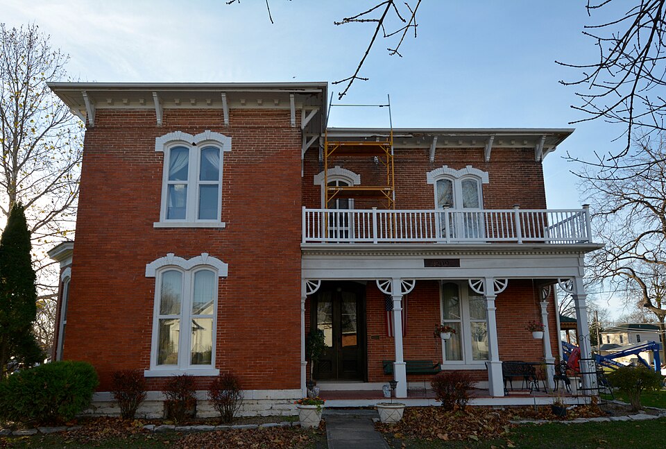 Photograph of Isaac and Agnes (Bells) Reeves House