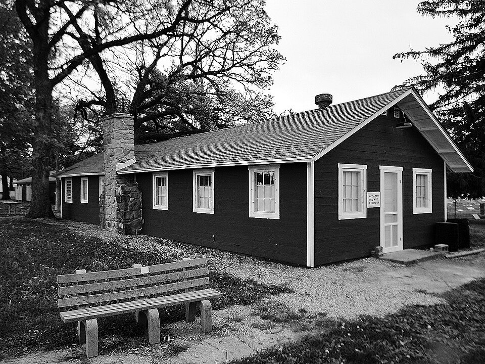 Photograph of Civilian Conservation Corps-Prisoner of War Recreation Hall