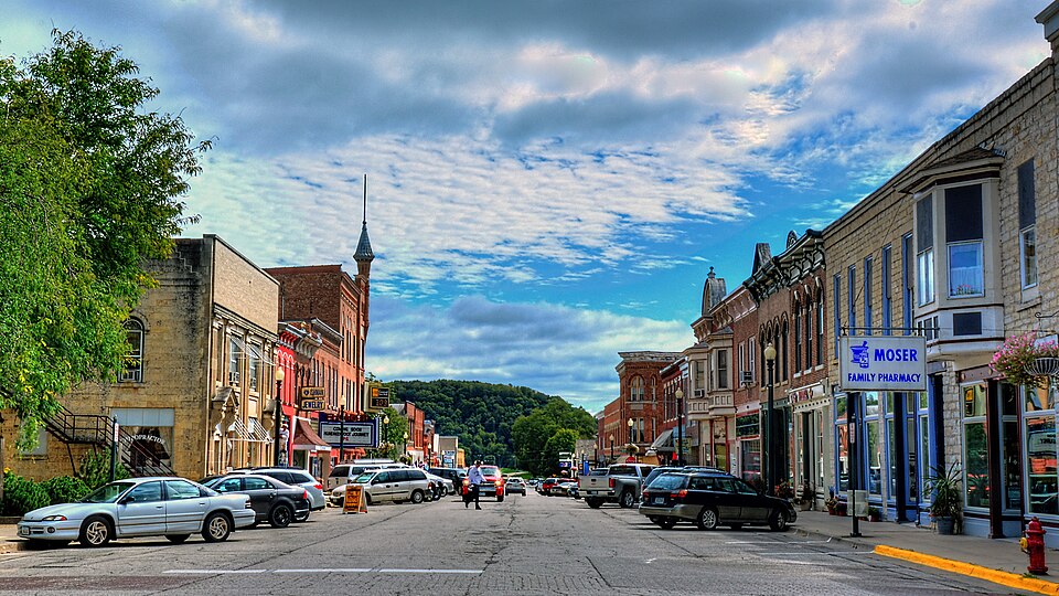 Photograph of Elkader Downtown Historic District