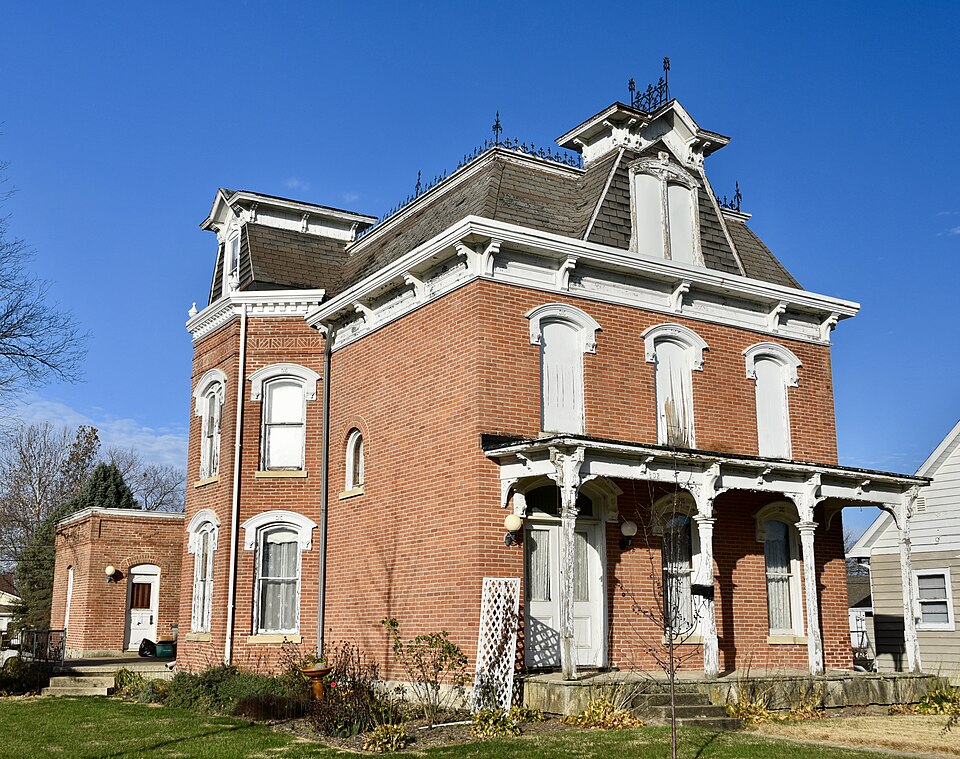Photograph of Frank E. and Katie (Cherveny) Zalesky House