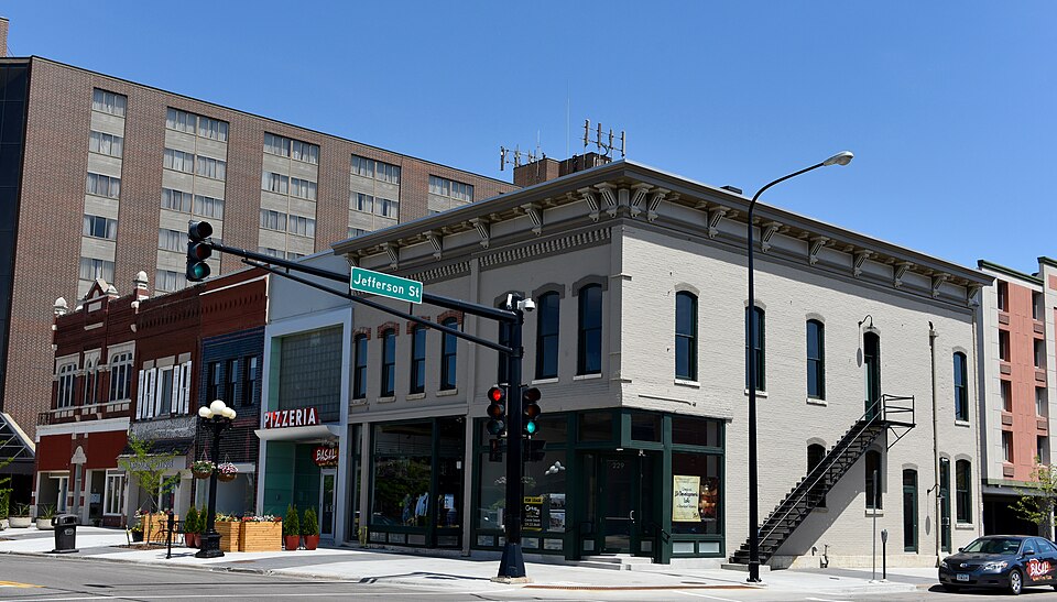 Photograph of Waterloo West Commercial Historic District
