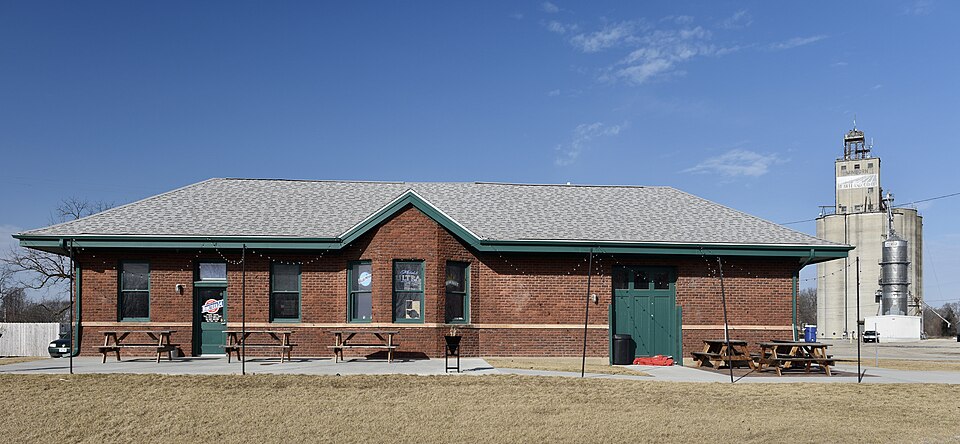 Photograph of Minburn Railroad Depot