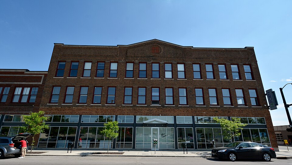 Photograph of Studebaker Corporation Branch Office Building