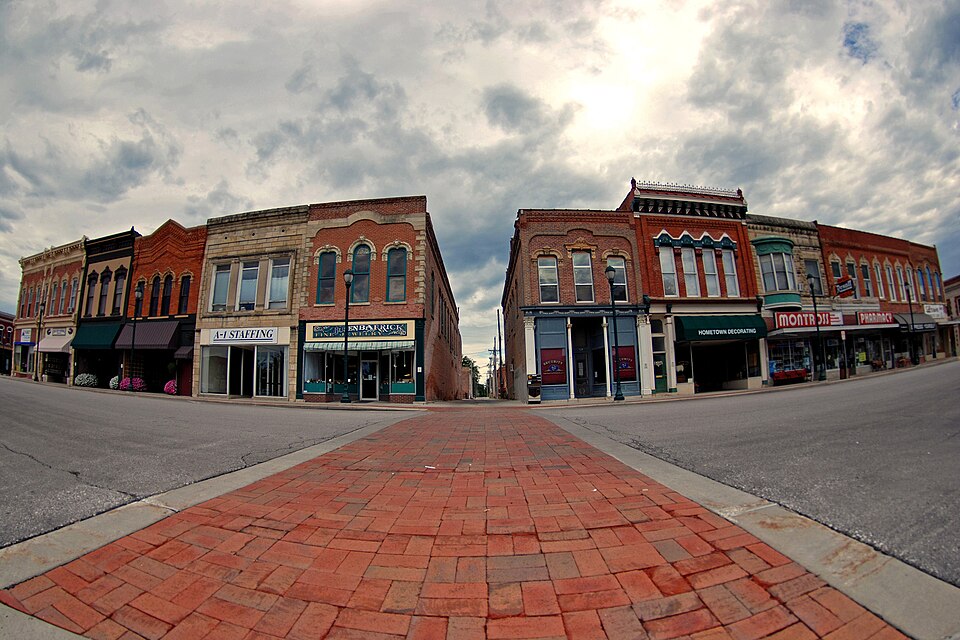 Photograph of Winterset Courthouse Square Commercial Historic District