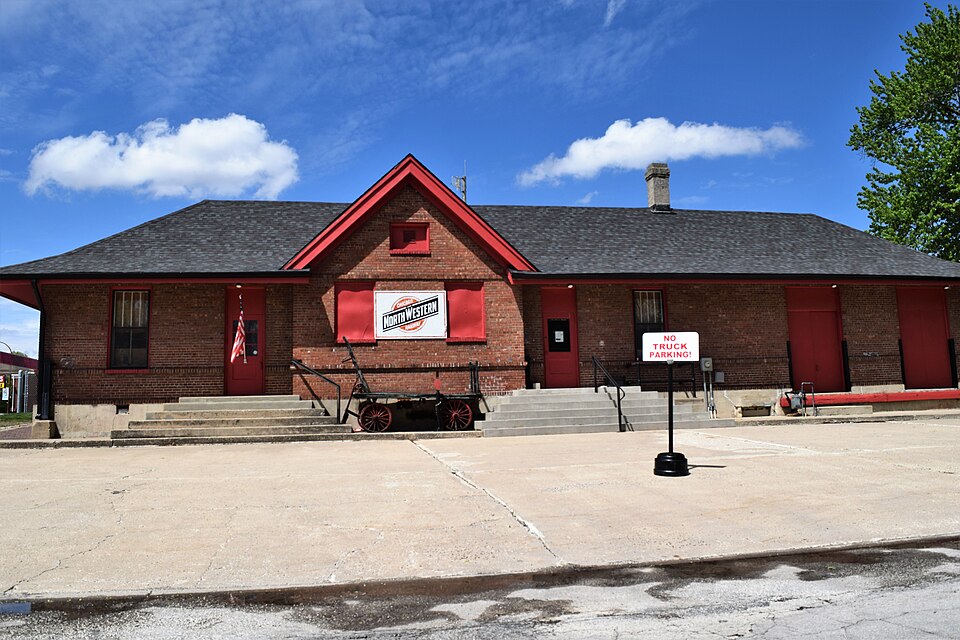 Photograph of Sac City Chicago and North Western Depot