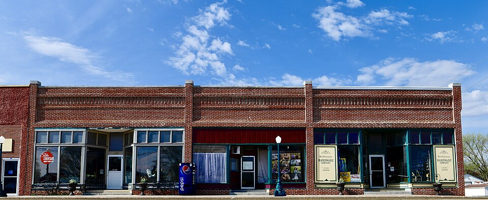Photograph of New Providence Building Association Stores