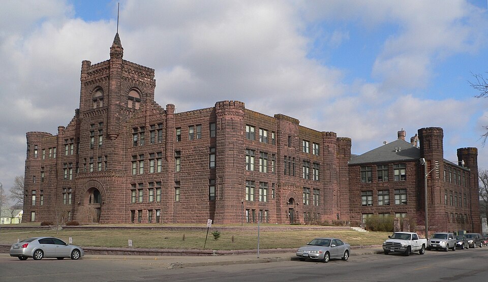 Photograph of Sioux City Central High School and Central Annex