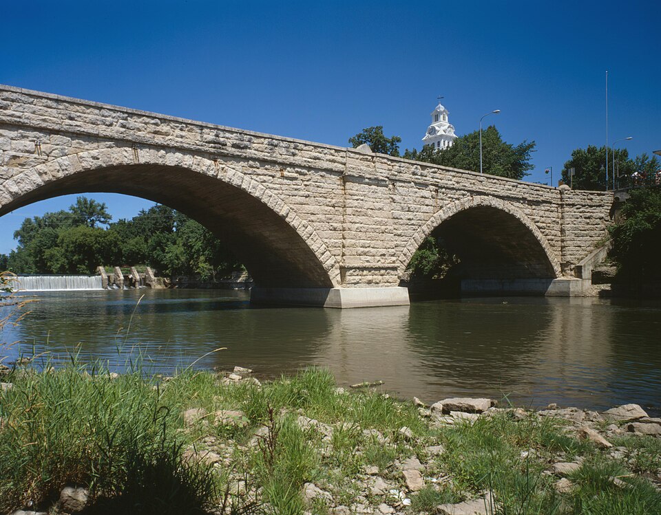 Photograph of Elkader Keystone Bridge